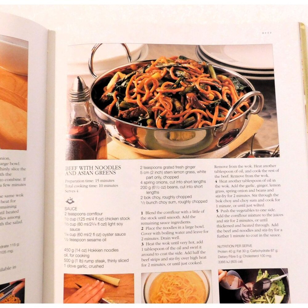 Complete Stir Fry Cookbook Family Circle 2001 Reprint HBDJ TIps Tricks Guide - Picture 9 of 10